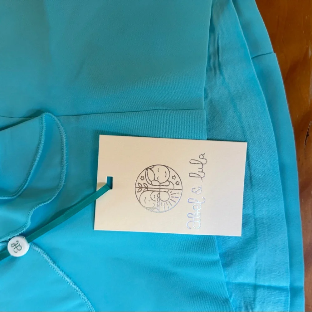 Able and Lula matching set! Aqua blue size 7